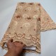 5 Yards High quality grey African swiss voile lace for wedding clothes 100% Cotton lace fabric with stones--P893718 5 Yards High quality grey African swiss voile lace for wedding clothes 100% Cotton lace fabric with stones--P893718