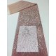 (5yards/pc) High quality gradient purple African party tulle lace with tube beads and sequins embroidery French net lace (5yards/pc) High quality gradient purple African party tulle lace with tube beads and sequins embroidery French net lace
