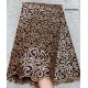 5 yards Soft coffee Handcut African Organza lace Fabric with sequins Nigerian Ghana occasional sewing wear high quality 5 yards Soft coffee Handcut African Organza lace Fabric with sequins Nigerian Ghana occasional sewing wear high quality