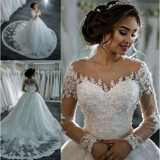Wedding Dresses 2020, Wedding Dress With Cut In To Elegant Suknia Slubna, Tulle Wedding Dress With Beaded Appliques, Princess Wedding Dresses 2020, Wedding Dress With Cut In To Elegant Suknia Slubna, Tulle Wedding Dress With Beaded Appliques, Princess