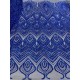 New exquisite heart-shaped solid color sequins + bead tube tulle lace, suitable for fashionable ladies' skir New exquisite heart-shaped solid color sequins + bead tube tulle lace, suitable for fashionable ladies' skir