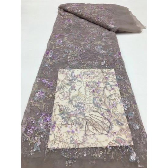 Sparkly Sequins Tulle Lace Latest African Fabric Nigerian French Material With Shinny for Party or Fashion Dress Sparkly Sequins Tulle Lace Latest African Fabric Nigerian French Material With Shinny for Party or Fashion Dress