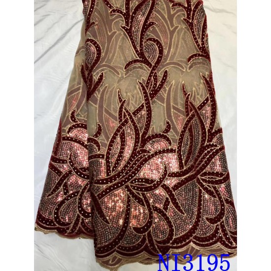 High Quality Mess Lace Materials Sequence Lace Fabric African Tulle Lace Fabric with Sequins Fabrics Nigerian Wedding Party High Quality Mess Lace Materials Sequence Lace Fabric African Tulle Lace Fabric with Sequins Fabrics Nigerian Wedding Party