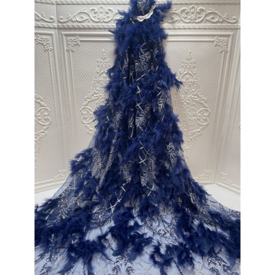 3d Gold Lace Fabric With Feather Lace Tassel 2021 Luxury Women's Dress Lace Material Of Good Quality J4284 3d Gold Lace Fabric With Feather Lace Tassel 2021 Luxury Women's Dress Lace Material Of Good Quality J4284