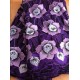 Purple Big cotton african wedding lace fabrics with stones high quality 5 Yards embroidery voile lace for big occasion B0188a Purple Big cotton african wedding lace fabrics with stones high quality 5 Yards embroidery voile lace for big occasion B0188a