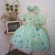 Christening Baby Pink Dresses Pink Sequine Bling Dressess Light Green Sequin Girls Party Pageant Dresses With Headpiece Christening Baby Pink Dresses Pink Sequine Bling Dressess Light Green Sequin Girls Party Pageant Dresses With Headpiece