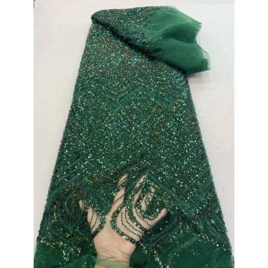 Handmade Lace African French Lace Fabric Sequins High Quality Beaded Ghana Lace For Nigerian Lace Fabrics For Party Dress Handmade Lace African French Lace Fabric Sequins High Quality Beaded Ghana Lace For Nigerian Lace Fabrics For Party Dress