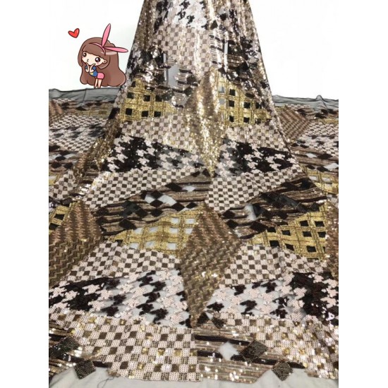 embroiderd lace fabric DiuDiu-10.4701 with sequins beautiful Nigerian sequins lace fabric for party dress embroiderd lace fabric DiuDiu-10.4701 with sequins beautiful Nigerian sequins lace fabric for party dress