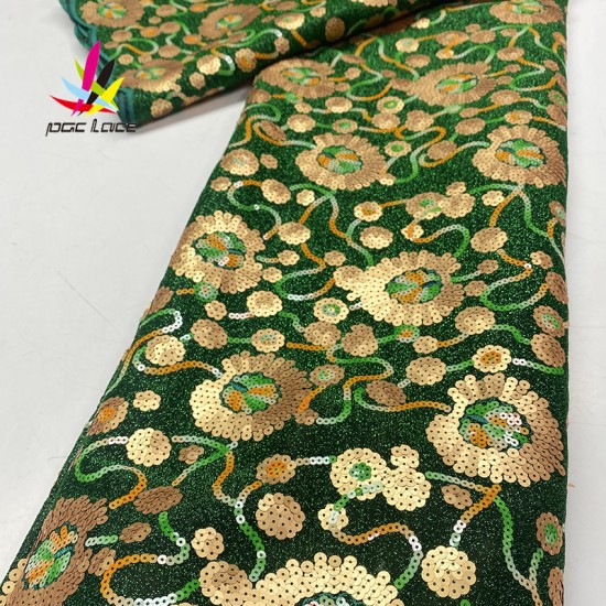 2021 Velvet Sequin Net Lace Green Sequin Latest Embroidery Fabric Party Asoebi Nigeria African 2020 XZ3808B 2021 Velvet Sequin Net Lace Green Sequin Latest Embroidery Fabric Party Asoebi Nigeria African 2020 XZ3808B