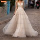 Gorgeous Top Quality Wedding Dress Vneck Applique Lace Robe De Mariée Beading Spaghetti Straps Custom Made vestido de noiva Gorgeous Top Quality Wedding Dress Vneck Applique Lace Robe De Mariée Beading Spaghetti Straps Custom Made vestido de noiva