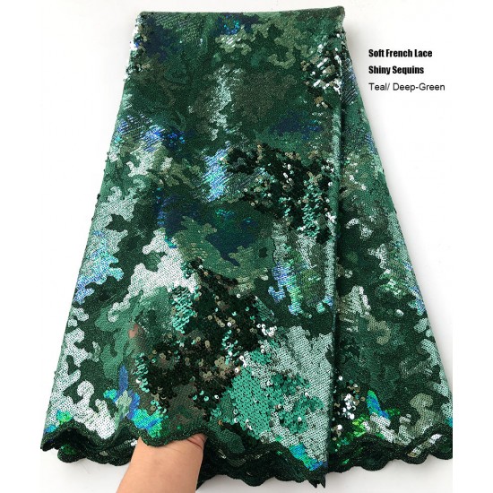 5 Yards Multicolors Sequins French Lace Soft Lurex Embroidery African Tulle Lace Mesh Fabric 5 Yards Multicolors Sequins French Lace Soft Lurex Embroidery African Tulle Lace Mesh Fabric