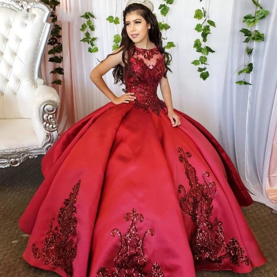 burgundy sequins stain Quinceanera Dresses 2021 jewel neck lace-up Girls Birthday Party Gown Sweet 15 16 Dress prom Ball Gown burgundy sequins stain Quinceanera Dresses 2021 jewel neck lace-up Girls Birthday Party Gown Sweet 15 16 Dress prom Ball Gown