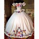 Mexican Embroidered Quinceanera Dresses Off Shoulder Crost Back Ball Gown Sweet 15 Dress Girls Ball Gown Sweet 15 Dress Theme Mexican Embroidered Quinceanera Dresses Off Shoulder Crost Back Ball Gown Sweet 15 Dress Girls Ball Gown Sweet 15 Dress Theme