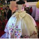 White Embroidered Quinceanera Dress Mexican Theme Vestidos De Novia Sweet 15 Dress Prom Dress Graduation Party Gowns White Embroidered Quinceanera Dress Mexican Theme Vestidos De Novia Sweet 15 Dress Prom Dress Graduation Party Gowns