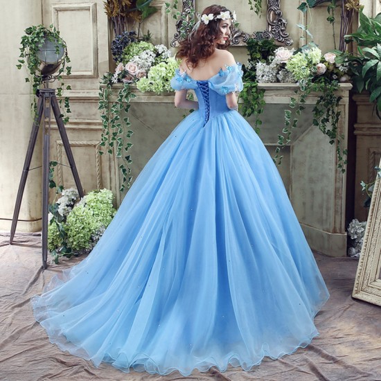 Quinceanera Dress With Train Vestidos 2021 New Elegant Party Prom Ball Gown Off The Shoulder Quinceanera Dresses Robe De Bal Quinceanera Dress With Train Vestidos 2021 New Elegant Party Prom Ball Gown Off The Shoulder Quinceanera Dresses Robe De Bal