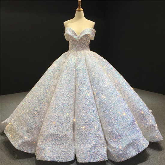 Off Shoulder Ball Gown Bling Bling Prom Dresses Middle East Dubai Lace Up Corset Evening Party Gowns Special Occasion Wear Off Shoulder Ball Gown Bling Bling Prom Dresses Middle East Dubai Lace Up Corset Evening Party Gowns Special Occasion Wear